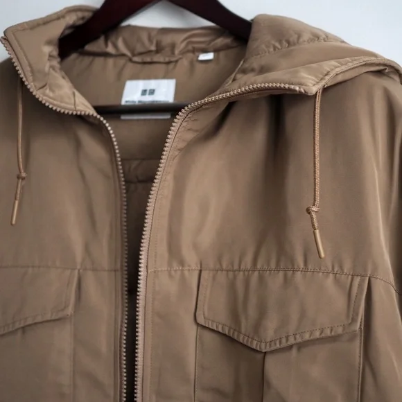 White mountaineering oversized down parka hybrid jacket NEW - Picture 11 of 14